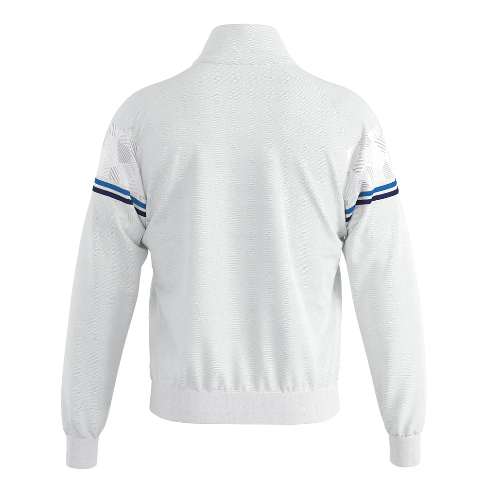 Errea Donovan Full-Zip Jacket (White/Blue/Navy)