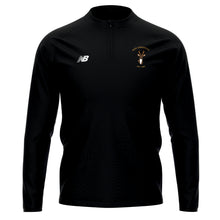 Load image into Gallery viewer, Roe Green CC New Balance Training 1/4 Zip Midlayer (Black)