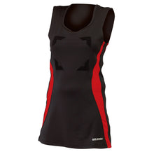 Load image into Gallery viewer, Gilbert Eclipse II Netball Dress (Black/Red)