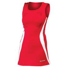 Load image into Gallery viewer, Gilbert Eclipse II Netball Dress (Red/White)