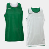Joma Aro Reversible Shirt (Green Medium/White)