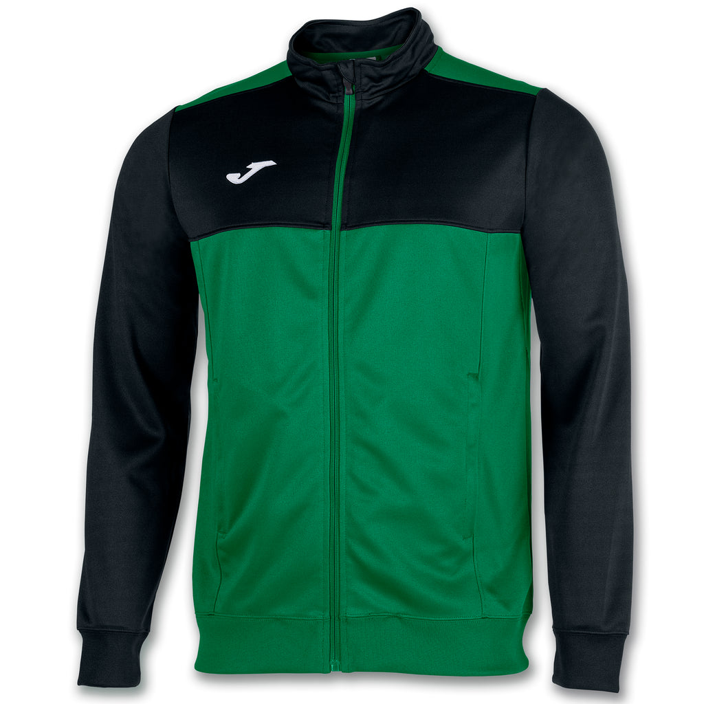Joma Winner Jacket (Green Medium/Black)