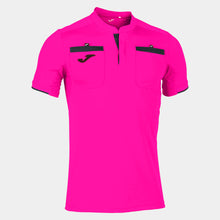 Load image into Gallery viewer, Joma Respect II Referee Shirt (Pink Fluor/Black)