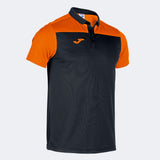 Joma Hobby II Polo (Black/Orange)