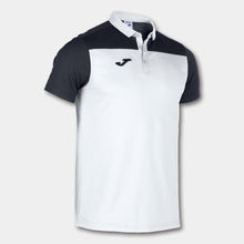 Load image into Gallery viewer, Joma Hobby II Polo (White/Black)