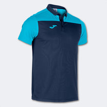 Load image into Gallery viewer, Joma Hobby II Polo (Dark Navy/Turquoise Fluor)