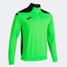 Load image into Gallery viewer, Joma VI Sweatshirt 1/2 Zip Sweatshirt (Green Fluor/Black)