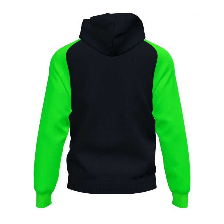 Joma Academy IV Hoodie Jacket (Black/Green Fluor)