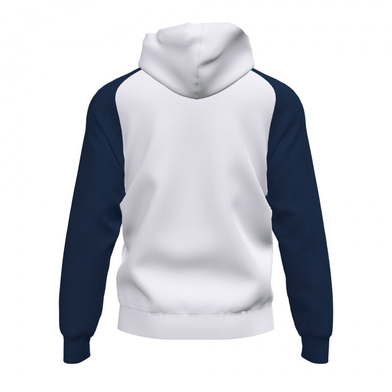 Joma Academy IV Hoodie Jacket (White/Dark Navy)