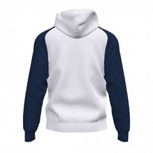 Load image into Gallery viewer, Joma Academy IV Hoodie Jacket (White/Dark Navy)