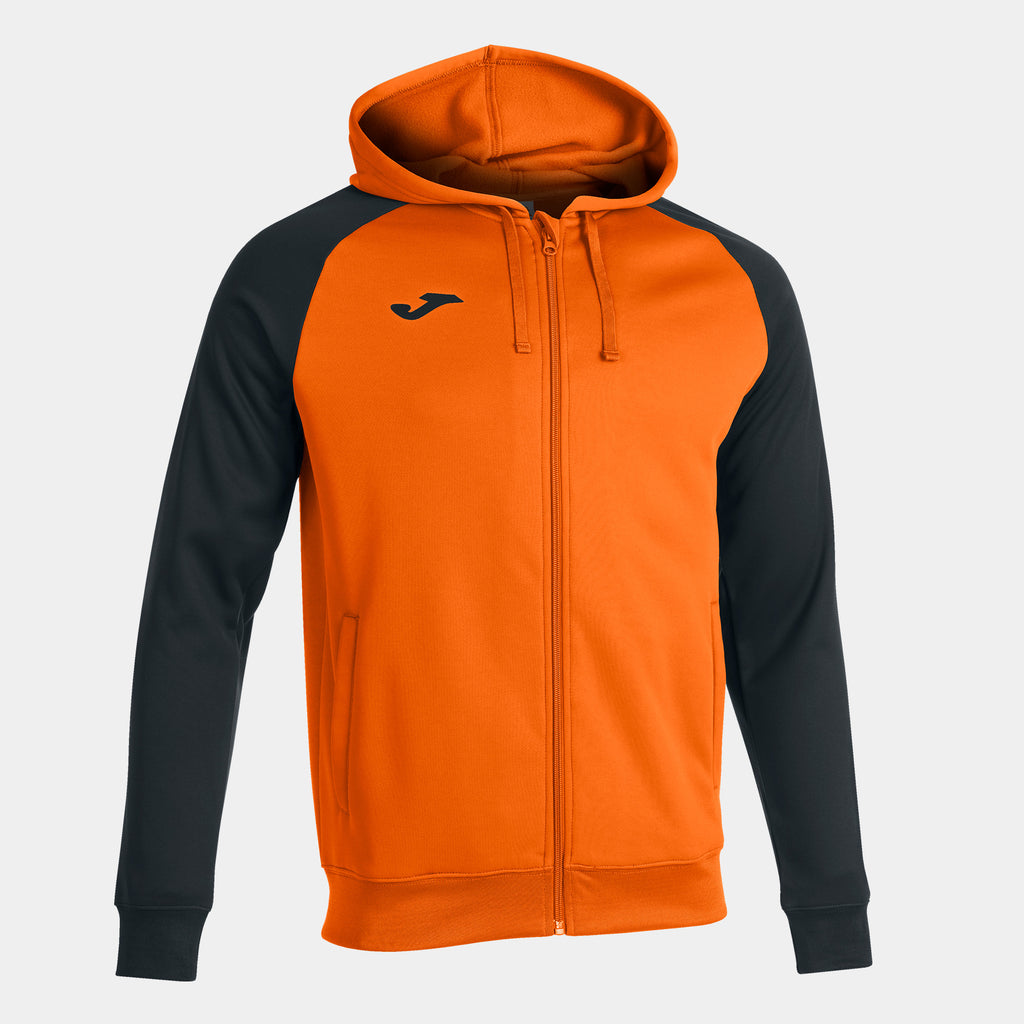 Joma Academy IV Hoodie Jacket (Orange/Black)