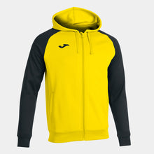 Load image into Gallery viewer, Joma Academy IV Hoodie Jacket (Yellow/Black)