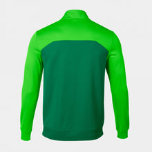 Load image into Gallery viewer, Joma Winner II 1/2 Zip Sweatshirt (Green Fluor/Green Medium)
