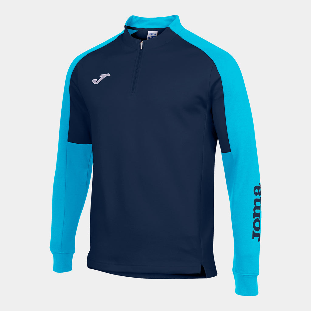 Joma Eco-Championship Sweatshirt (Dark Navy/Turquoise)