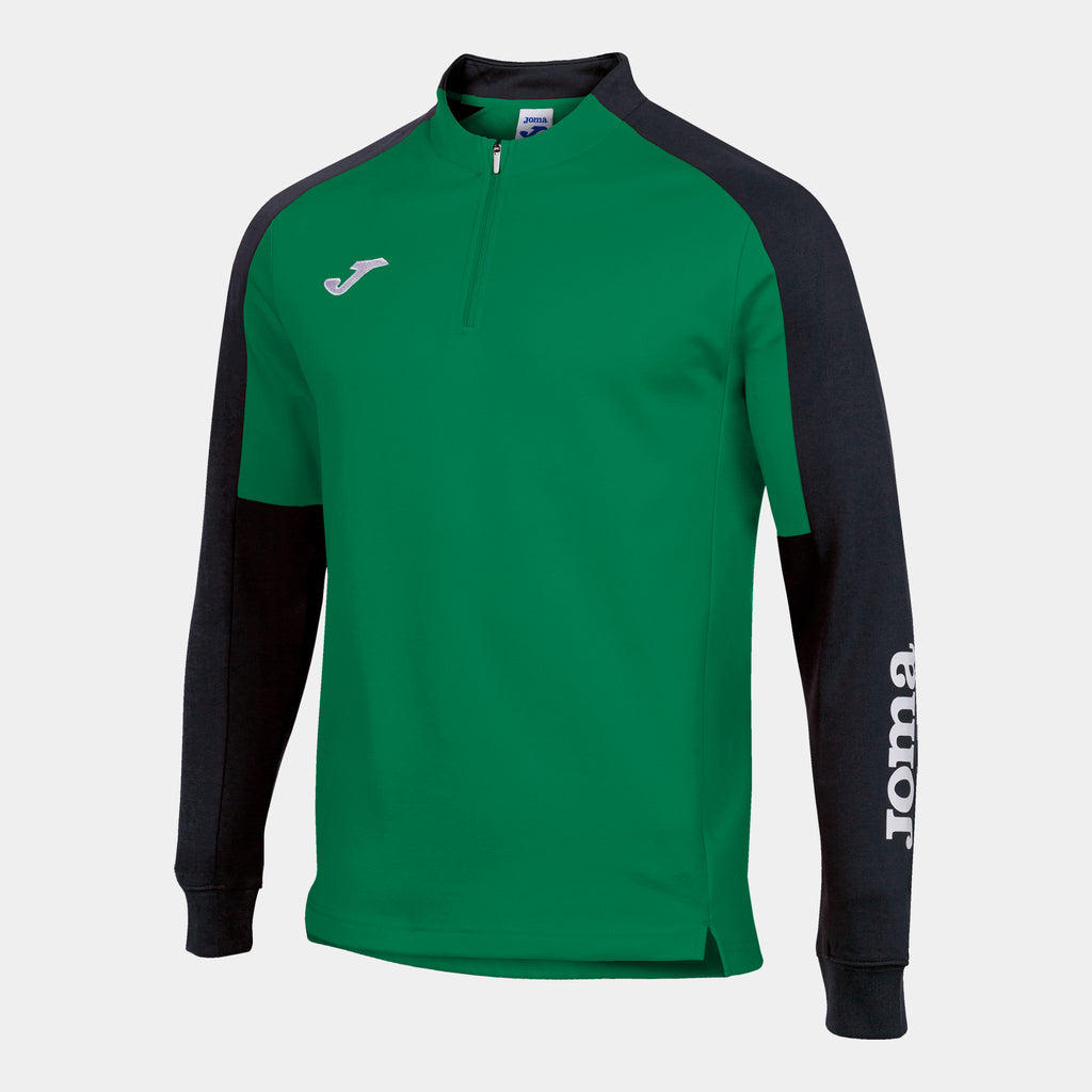 Joma Eco-Championship Sweatshirt (Green Medium/Black)