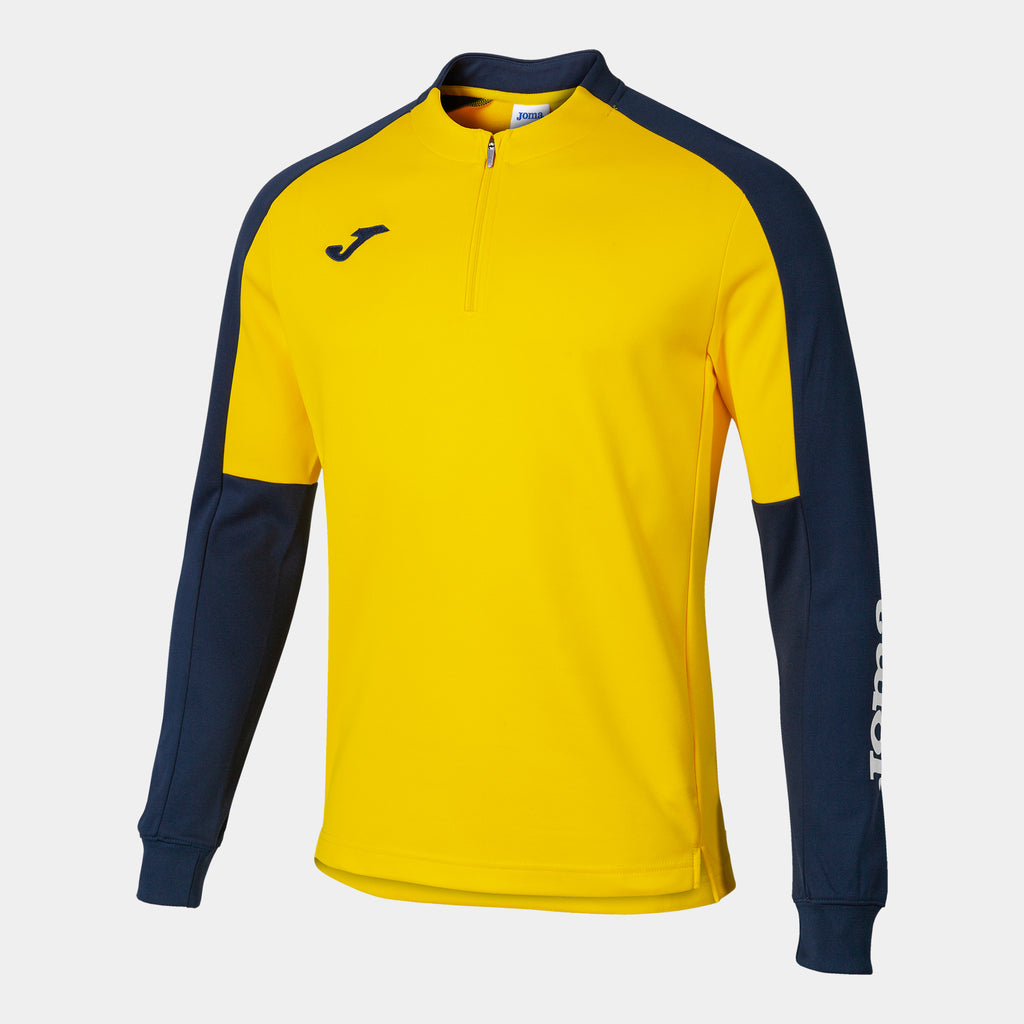Joma Eco-Championship Sweatshirt (Yellow/Dark Navy)