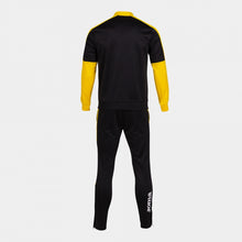 Load image into Gallery viewer, Joma Eco Championship Tracksuit (Black/Yellow)