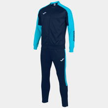 Load image into Gallery viewer, Joma Eco Championship Tracksuit (Dark Navy/Turquoise Fluor)