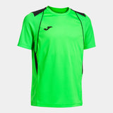 Joma Championship VII Shirt SS (Green Fluor/Black)