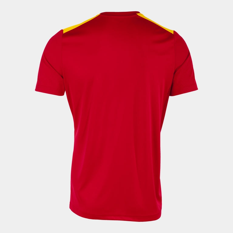 Joma Championship VII Shirt SS (Red/Yellow)