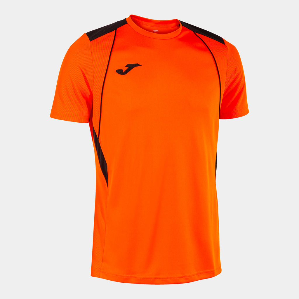 Joma Championship VII Shirt SS (Orange/Black)