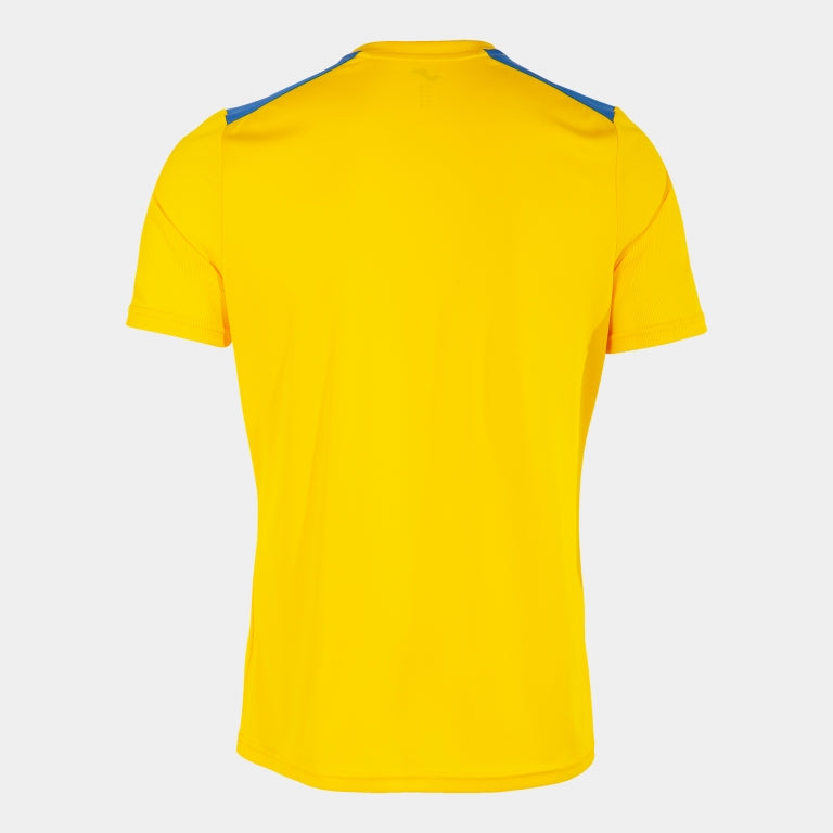 Joma Championship VII Shirt SS (Yellow/Royal)