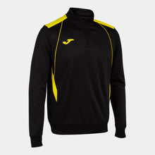 Load image into Gallery viewer, Joma Championship VII 1/2 Zip Sweatshirt (Black/Yellow)