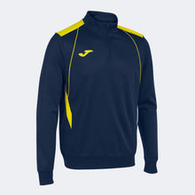 Load image into Gallery viewer, Joma Championship VII 1/2 Zip Sweatshirt (Dark Navy/Yellow)