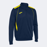 Joma Championship VII 1/2 Zip Sweatshirt (Dark Navy/Yellow)