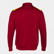 Load image into Gallery viewer, Joma Championship VII 1/2 Zip Sweatshirt (Red/Yellow)