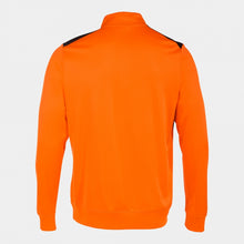 Load image into Gallery viewer, Joma Championship VII 1/2 Zip Sweatshirt (Orange/Black)