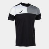 Joma Crew V Shirt (Black/Medium Grey)
