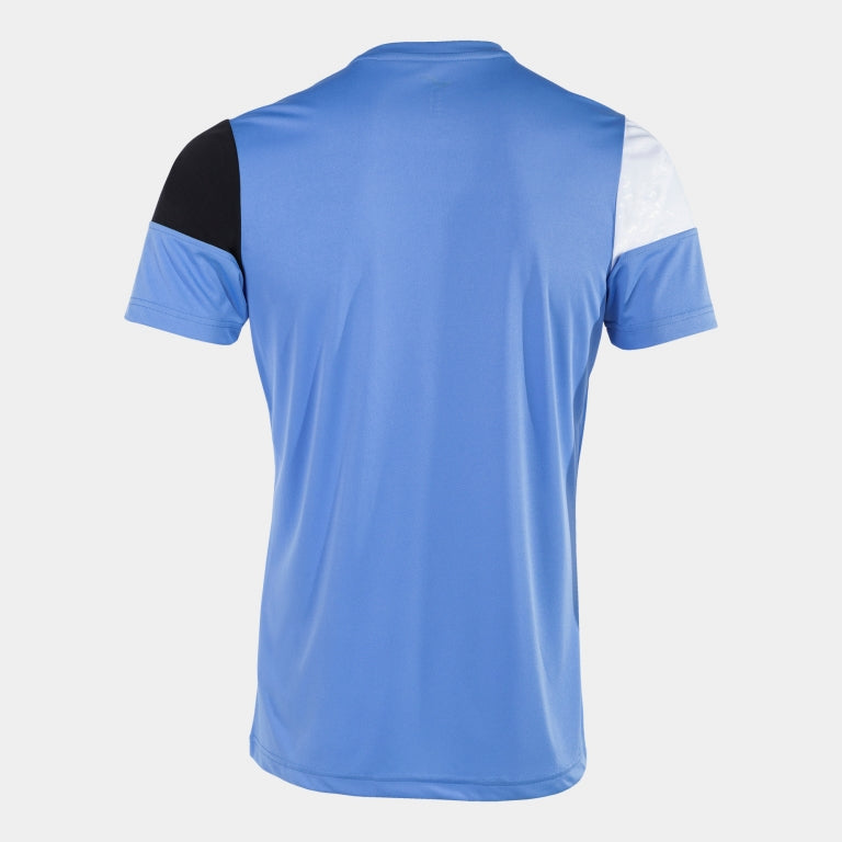 Joma Crew V Shirt (Vista Blue/Black)