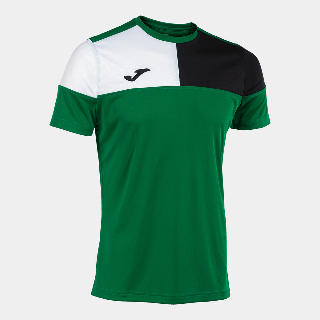 Joma Crew V Shirt (Medium Green/Black)