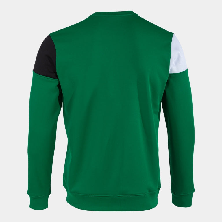 Joma Crew V Sweatshirt (Green Medium/Black/White)