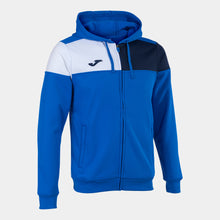 Load image into Gallery viewer, Joma Crew V Hoodie Jacket (Royal/Dark Navy/White)