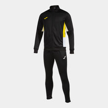 Load image into Gallery viewer, Joma Danubio II Tracksuit (Black/Yellow/White)