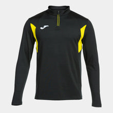 Load image into Gallery viewer, Joma Winner III Sweatshirt (Black/Yellow)