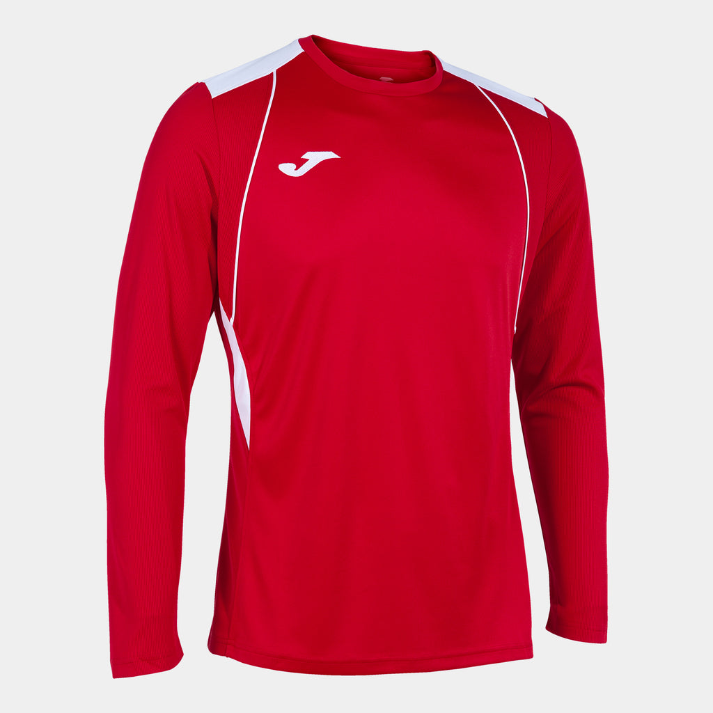 Joma Championship VII Shirt LS (Red/White)