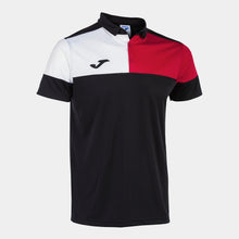 Load image into Gallery viewer, Joma Crew V Polo (Black/Red/White)