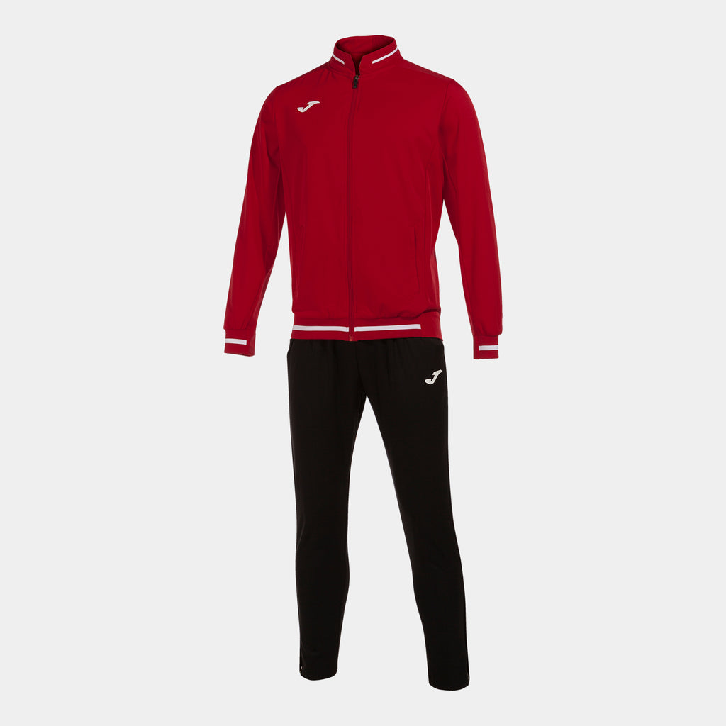 Joma Montreal Tracksuit (Red/Black)
