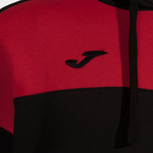 Load image into Gallery viewer, Joma Crew V Hoodie (Black/Red)