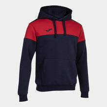 Load image into Gallery viewer, Joma Crew V Hoodie (Dark Navy/Red)