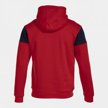 Load image into Gallery viewer, Joma Crew V Hoodie (Red/Dark Navy)