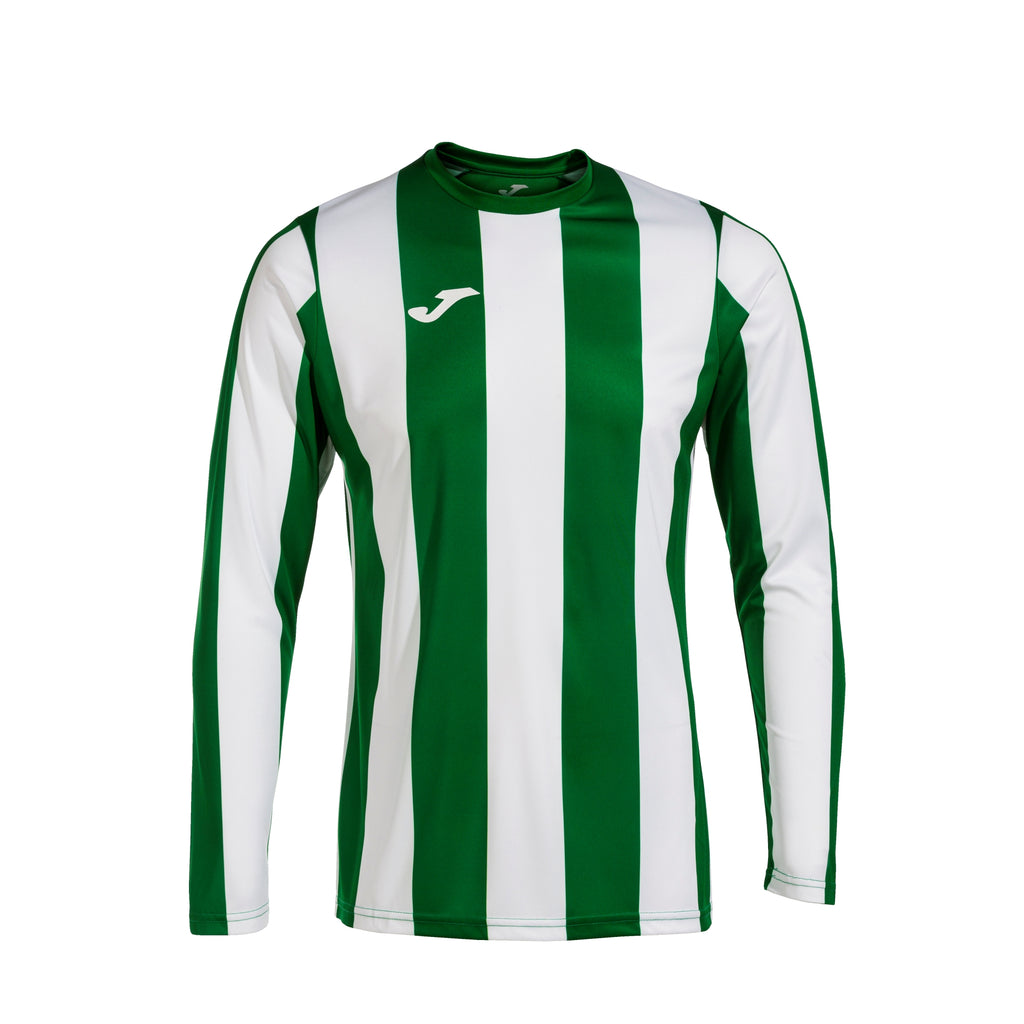 Joma Inter Classic L/S Shirt (Green Medium/White)