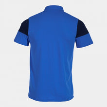 Load image into Gallery viewer, Joma Crew V Cotton Polo (Royal/Dark Navy)