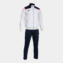 Load image into Gallery viewer, Joma Toledo Tracksuit (White/Dark Navy)