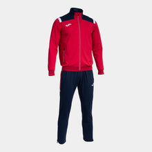 Load image into Gallery viewer, Joma Toledo Tracksuit (Red/Dark Navy)