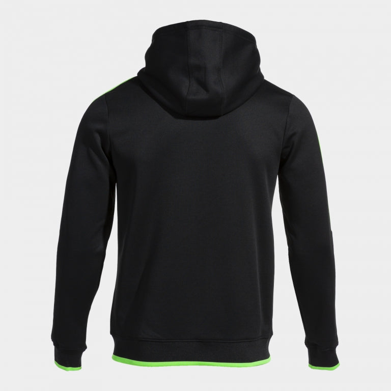 Joma Olimpiada Hoodie Jacket (Black/Fluor Green)