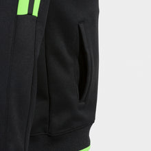 Load image into Gallery viewer, Joma Olimpiada Hoodie Jacket (Black/Fluor Green)